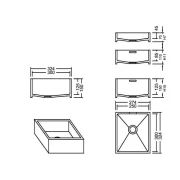 AWE 25_30 Aspen PG D Waschbecken Auf-und Unterbau