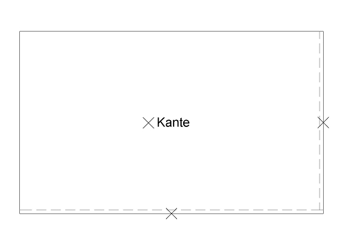 Staron Arbeitsplatte PG D Metallic mit Standardkante