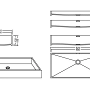 AWE 80_35 Aspen PG D Waschbecken Auf-und Unterbau
